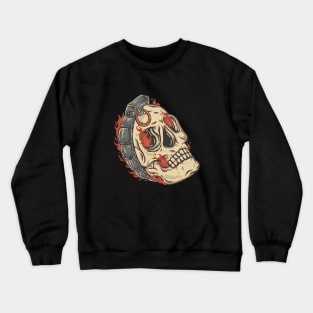 skull granade Crewneck Sweatshirt